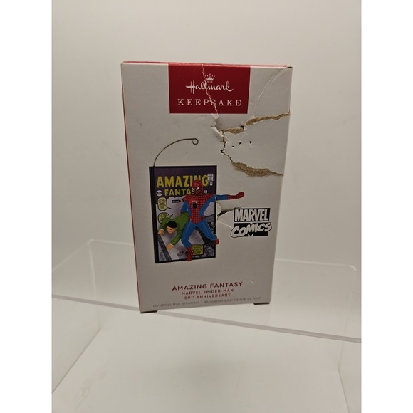 Hallmark Other - Hallmark 2022 Spider-Man AMAZING FANTASY #15 60th Anniversary Ornament (491)